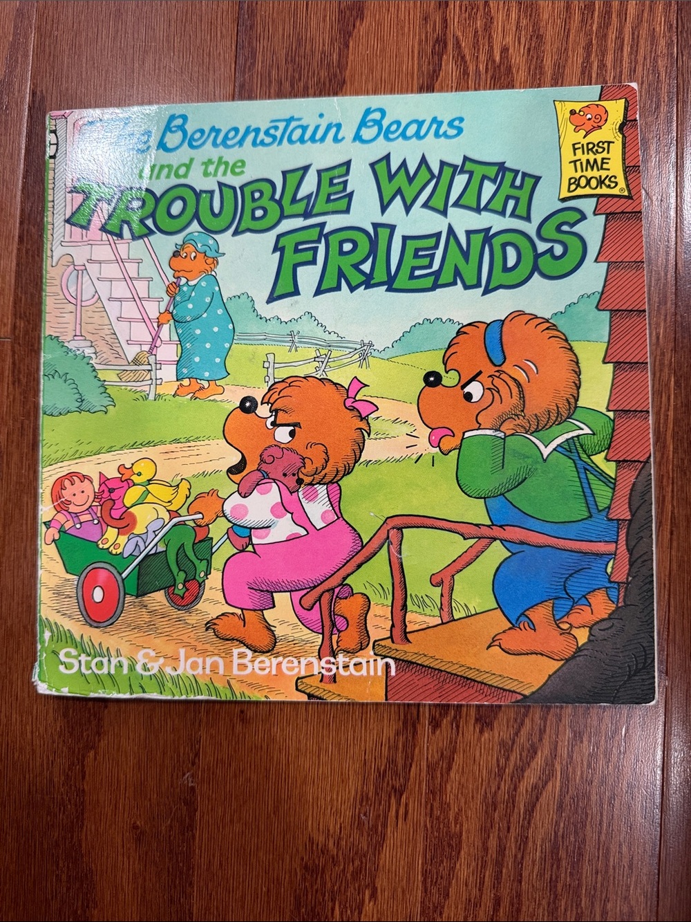 The Berenstain Bears and the Trouble With Friends Vintage 1986 Children’s Book